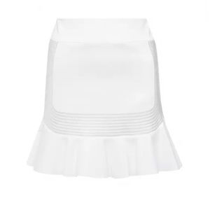 Robert Rodriguez Quorra Embroidery White Skirt 4